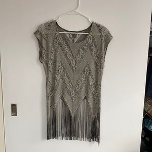 Couture beach cover up from boutique in Ibiza